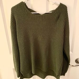 Army Green Sweater